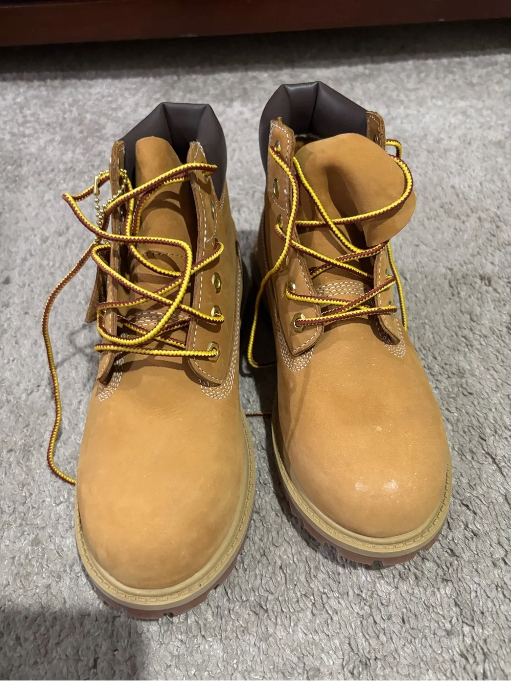 Timberland Kids Wheat Lace-Up Work Boots